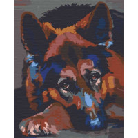 RB-0261 Картина за номерами Шепард Riviera Blanca