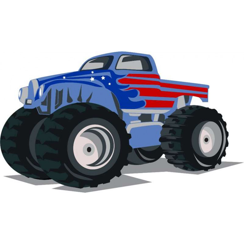 ASK039 Картина за номерами Позашляховик ArtStory