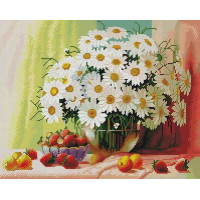 Набір алмазна вишивка ColorArt Букет ромашок (CLR-PSP051, На підрамнику) Набір алмазна вишивка ColorArt Букет ромашок (CLR-PSP051, На підрамнику)