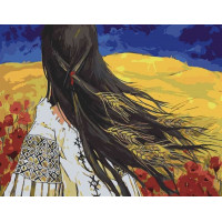 SR-SY6542 Картина за номерами Вільна українкаStrateg SR-SY6542 Картина за номерами Вільна українкаStrateg