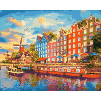 BK-GX45781 Картина за номерами АмстердамRainbow Art