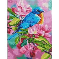 Мозаїка алмазна Rainbow Art Синичка (EJ1367, На підрамнику) Мозаїка алмазна Rainbow Art Синичка (EJ1367, На підрамнику)