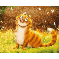 Уцінка BK-GX5587 Малювання по номерам Чеширська посмішкаRaskraski