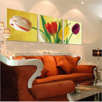 MT3075 Картина за номерами Триптих. Різнокольорові тюльпани Menglei MT3075 Картина за номерами Триптих. Різнокольорові тюльпани Menglei