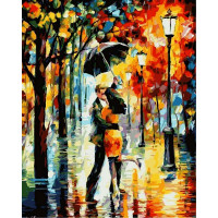 VP340 Картина за номерами Танець під дощем Babylon