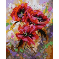 VP567 Картина за номерами Яскраві маки Babylon VP567 Картина за номерами Яскраві маки Babylon