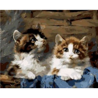 MR-Q913 Картина розмальовка Милі кошенятаMariposa MR-Q913 Картина розмальовка Милі кошенятаMariposa