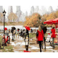 MR-Q267 Картина розмальовка Ранок у Нью-Йорку Mariposa MR-Q267 Картина розмальовка Ранок у Нью-Йорку Mariposa