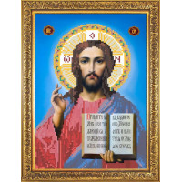 Алмазна мозаїка Dream Art Господь Вседержитель (часткова зашивка, квадратне каміння) (DA-40006, Без підрамника)