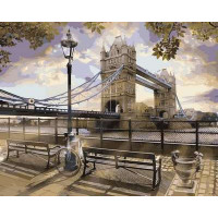 VP727 Живопис за номерами Ранок біля Тауерського мосту Babylon VP727 Живопис за номерами Ранок біля Тауерського мосту Babylon
