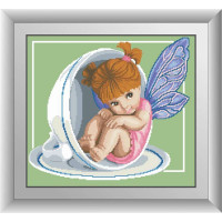 Алмазна мозаїка Dream Art Чайна фея (квадратні камені, повна зашивка) (DA-30437, Без підрамника)