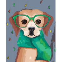 AS0071 Картина за номерами Пес в окулярах ArtStory AS0071 Картина за номерами Пес в окулярах ArtStory