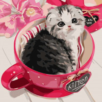 AS0230 Картина розмальовка Пухнасте диво (Без коробки) ArtStory AS0230 Картина розмальовка Пухнасте диво (Без коробки) ArtStory