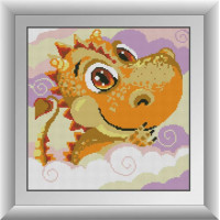 Картина із мозаїки Dream Art Дракоша (DA-30604, Без підрамника)