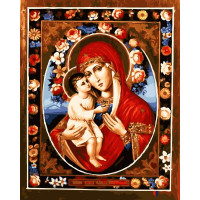 BK-GX22605 Картина за номерами Феодотіївська ікона Божої Матері