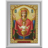 Малювання камінням на полотні Dream Art Ікона Неупиваемая чаша (DA-30725, Без підрамника)