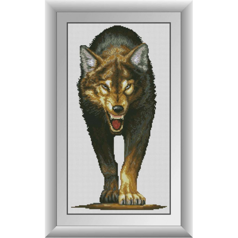 Алмазна вишивкаDream Art Хижий вовк (DA-30978, Без підрамника)