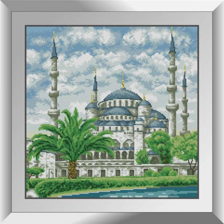Діамантова мозаїка Dream Art Блакитна мечеть (Стамбул) (DA-31072, Без підрамника)