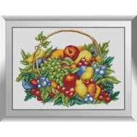 Картина зі страз Dream Art Кошик із фруктами (DA-31075, Без підрамника) Картина зі страз Dream Art Кошик із фруктами (DA-31075, Без підрамника)