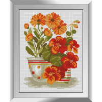 Алмазна мозаїка Dream Art Нігтики та настурція (DA-31290, Без підрамника)