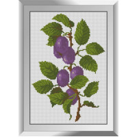 Картина алмазна вишивка Dream Art Сливова гілочка (DA-31364, Без підрамника)