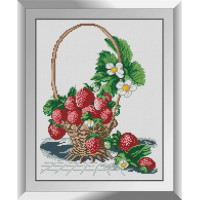 Алмазна вишивкаDream Art Кошик із полуницею (DA-31372, Без підрамника) Алмазна вишивкаDream Art Кошик із полуницею (DA-31372, Без підрамника)