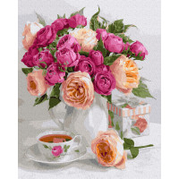 BK-GX28645 Картина за номерами Чайний настрій