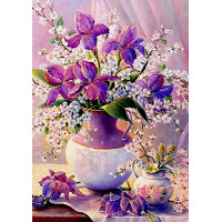 Алмазна вишивка My Art Солодкий запах квітів (TN131, На підрамнику)