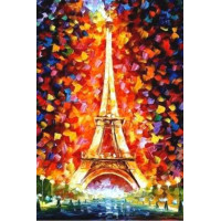 Алмазна техніка My Art Ейфелева вежа (TN973, На підрамнику)