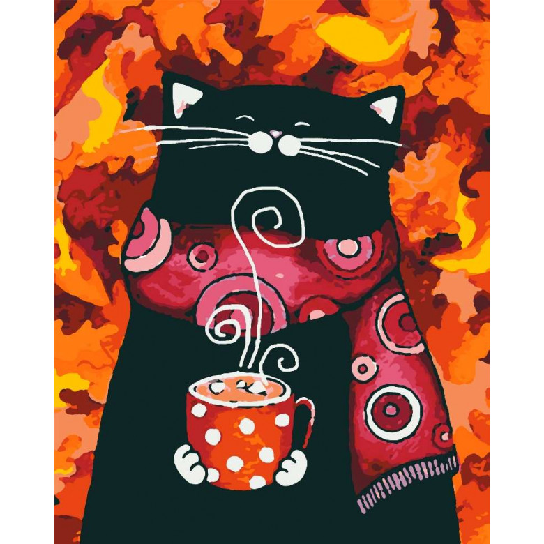 RB-0186 Картина за номерами Листокот Riviera Blanca