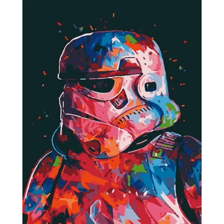 RB-0132 Картина за номерами Штурмовик Riviera Blanca