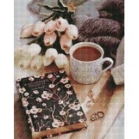 Картина зі страз ArtStory Приємне дозвілля (ASM31, На підрамнику)