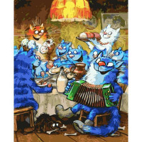 SR-SY6364 Розмальовка для дорослих Розгуляй! (із золотою фарбою) Strateg SR-SY6364 Розмальовка для дорослих Розгуляй! (із золотою фарбою) Strateg