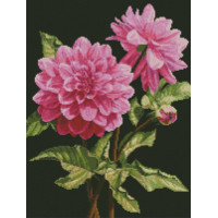 Набір алмазної мозаїки Dream Art Жоржини (50 х 38 см) (DA-31644, Без підрамника)