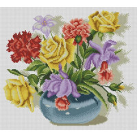 Набір алмазної вишивки Dream Art Весняний букет (38 х 42 см) (DA-31676, Без підрамника) Набір алмазної вишивки Dream Art Весняний букет (38 х 42 см) (DA-31676, Без підрамника)