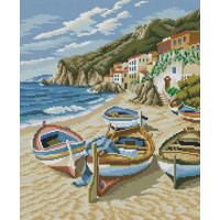 Алмазна мозаїка Dream Art Берег (37 х 45 см) (DA-31747, Без підрамника)