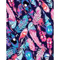 SR-B-GS1006 Картина за номерами Різнокольорове пір'яStrateg SR-B-GS1006 Картина за номерами Різнокольорове пір'яStrateg