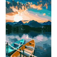 SR-B-GS697 Розмальовка по номерах Гавань з човнамиStrateg SR-B-GS697 Розмальовка по номерах Гавань з човнамиStrateg