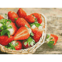 Мозаїка алмазна Rainbow Art Соковита полуниця (EJ1398, На підрамнику) Мозаїка алмазна Rainbow Art Соковита полуниця (EJ1398, На підрамнику)