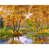 VPS163 Забарвлення за номерами Осінній день Babylon