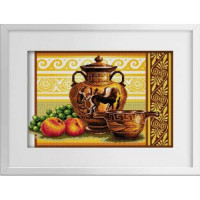 Картина зі страз Dream Art Ваза з виноградом (повна зашивка, квадратне каміння) (DA-30213, Без підрамника) Картина зі страз Dream Art Ваза з виноградом (повна зашивка, квадратне каміння) (DA-30213, Без підрамника)