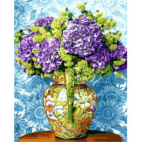 W4323 Картина за номерами Букет гортензій W4323 Картина за номерами Букет гортензій