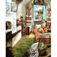 AS0107 Розмальовка за номерами Український затишок ArtStory AS0107 Розмальовка за номерами Український затишок ArtStory