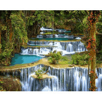 VP912 Забарвлення за номерами Тропічний водоспад Babylon