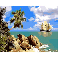 AS0262 Малювання за цифрами Піратський острів ArtStory AS0262 Малювання за цифрами Піратський острів ArtStory