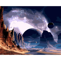 AS0264 Малювання за цифрами Далека планета ArtStory AS0264 Малювання за цифрами Далека планета ArtStory