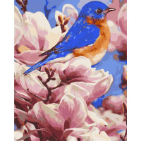 AS0279 Малювання за цифрами Яскрава пташка ArtStory AS0279 Малювання за цифрами Яскрава пташка ArtStory