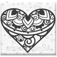 AR20 Малюнок за цифрами Серце ArtStory AR20 Малюнок за цифрами Серце ArtStory