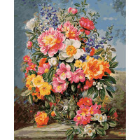 NB945 Малювання цифрами Ідеальний букет DIY Babylon Premium NB945 Малювання цифрами Ідеальний букет DIY Babylon Premium