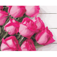 AS0349 Розмальовка за цифрами Благородні троянди ArtStory AS0349 Розмальовка за цифрами Благородні троянди ArtStory